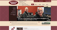 Desktop Screenshot of manasquanautodiagnostics.com